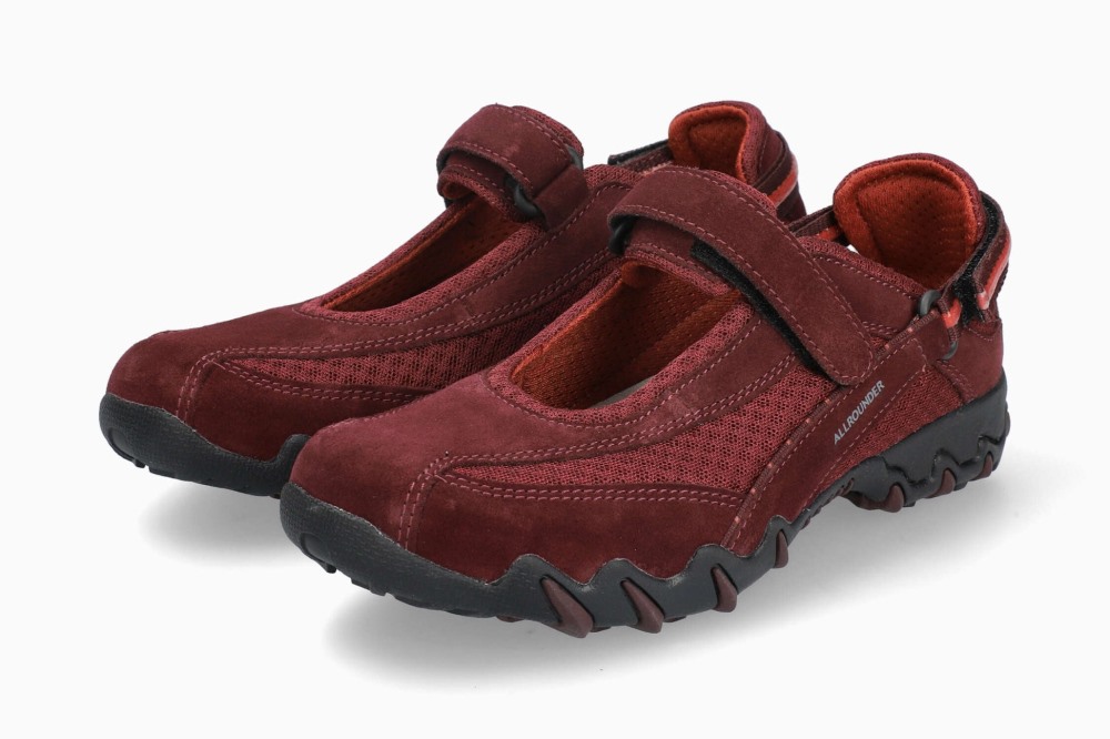 Mephisto Allrounder Niro Solid - BURGUNDY