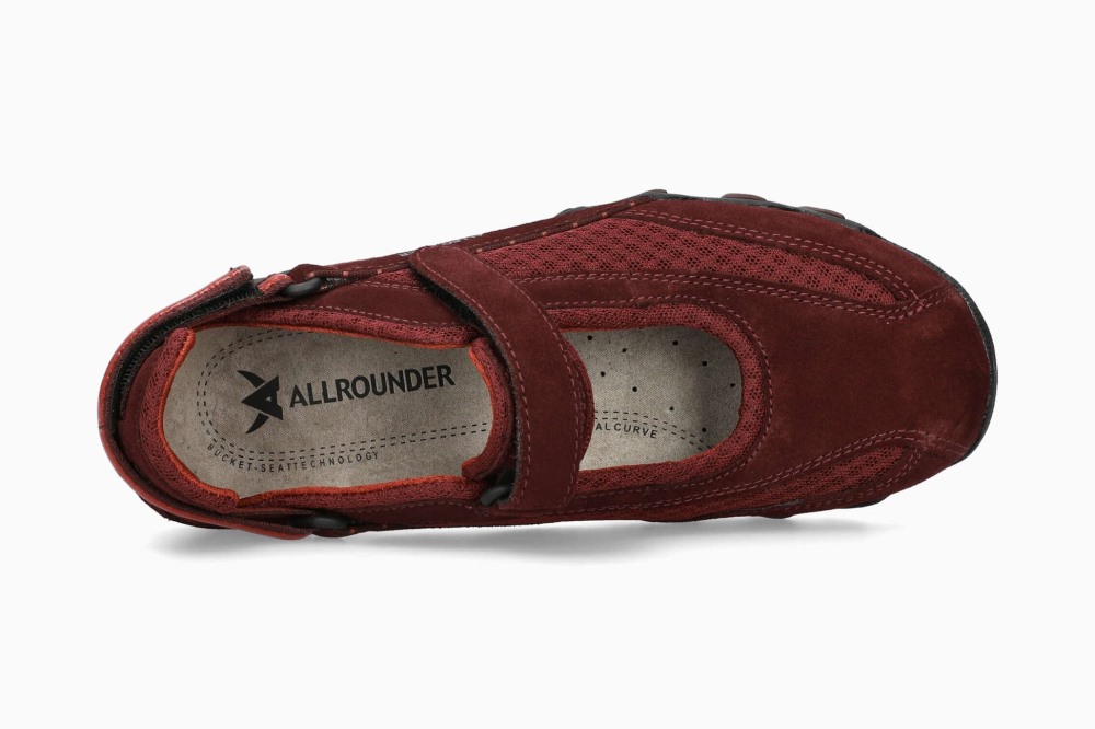 Mephisto Allrounder Niro Solid - BURGUNDY