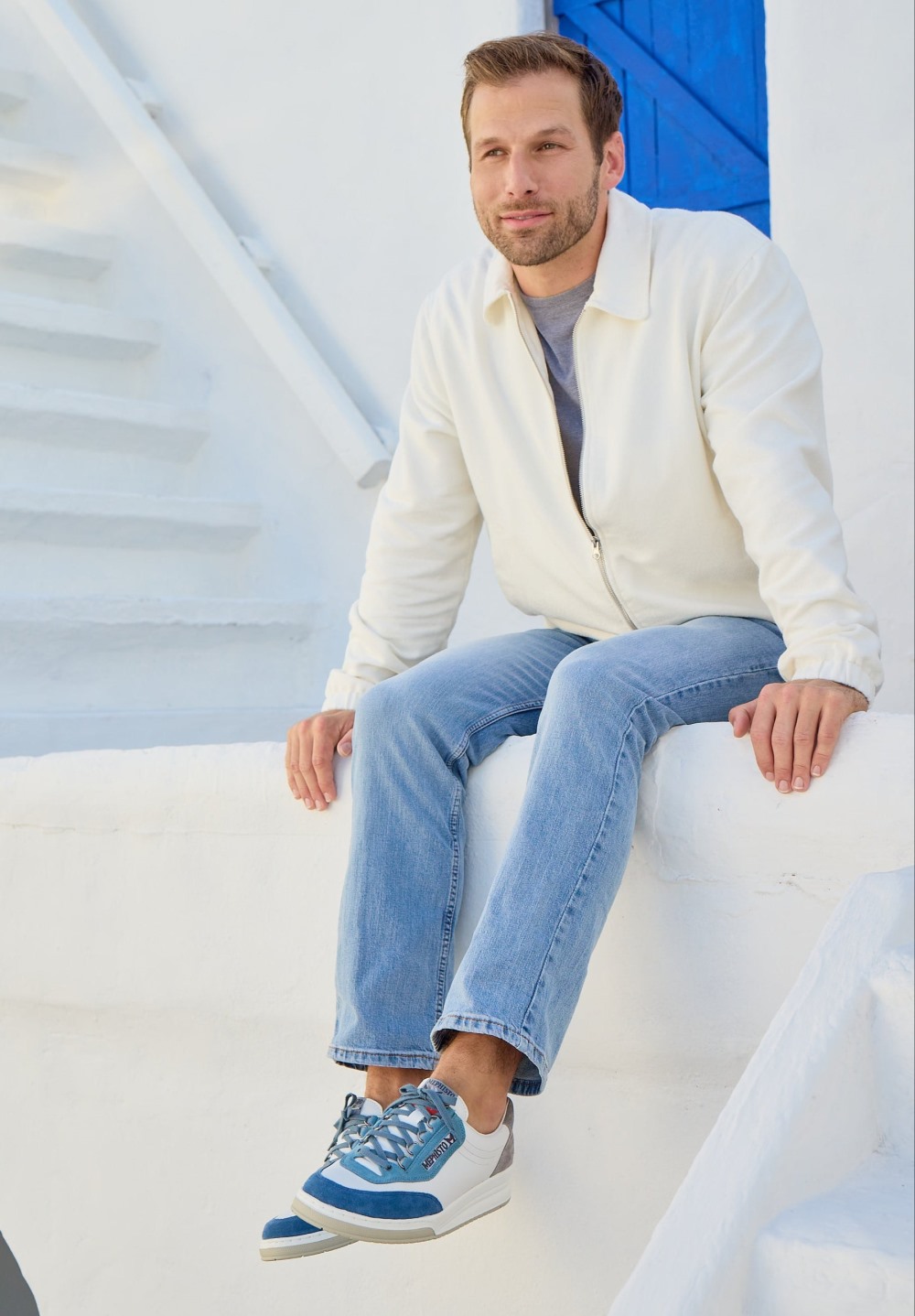 Mephisto Match - Jeans Blue