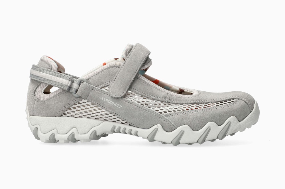 Mephisto Allrounder Niro Solid - Grey Mesh