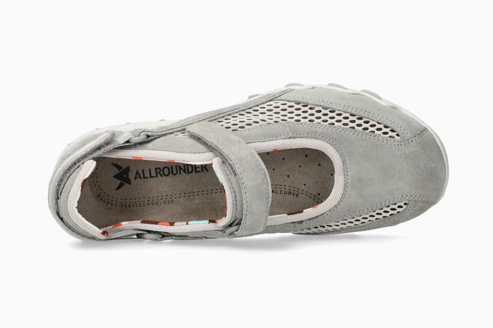 Mephisto Allrounder Niro Solid - Grey Mesh