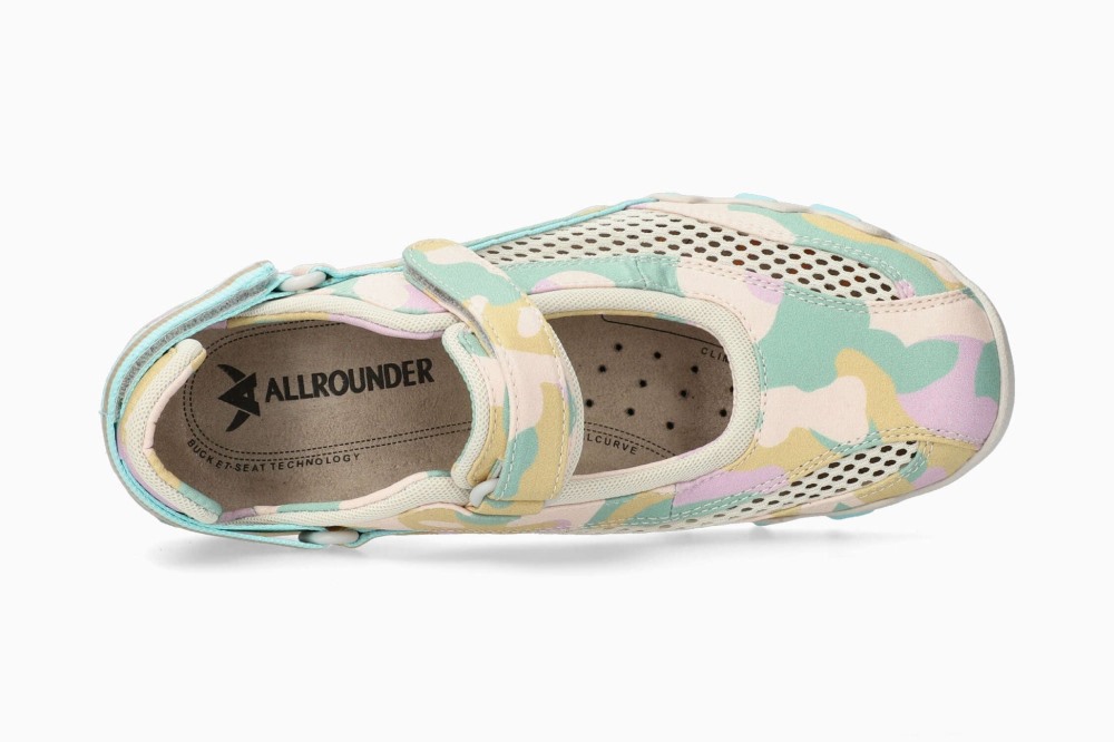 Mephisto Allrounder Niro Print - Cuban Sand