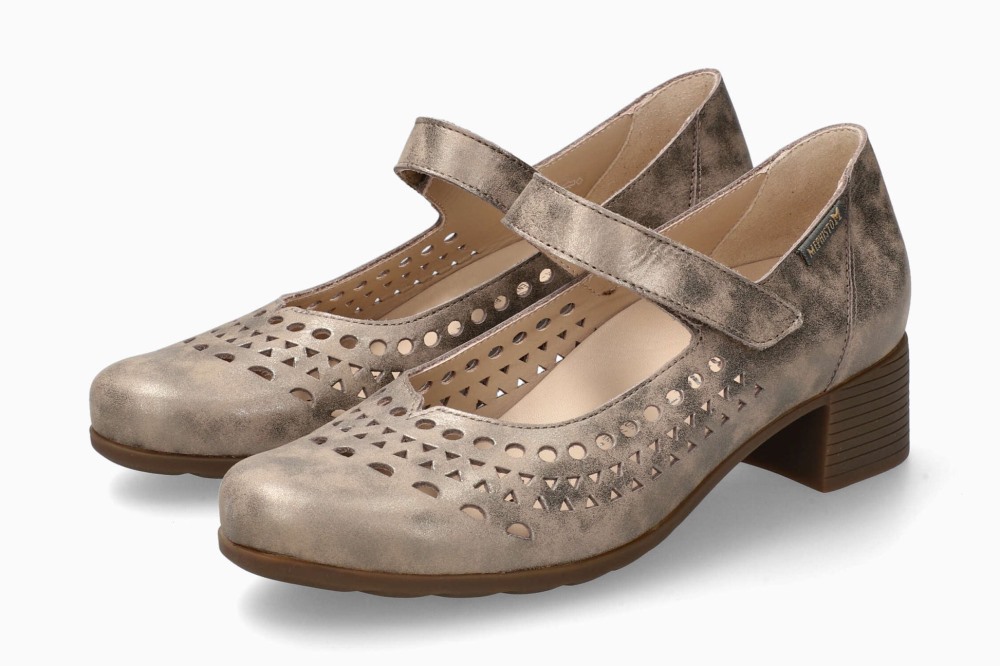 Mephisto Gilia Perf - Dark Taupe