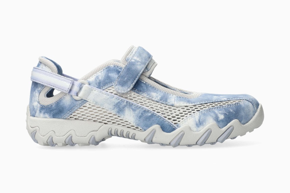 Mephisto Allrounder Niro Print - Blue Tie-Dye