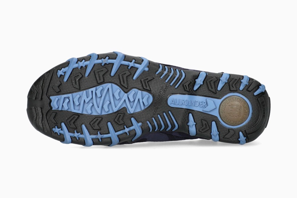 Mephisto Allrounder Niro Print - Petrol Blue