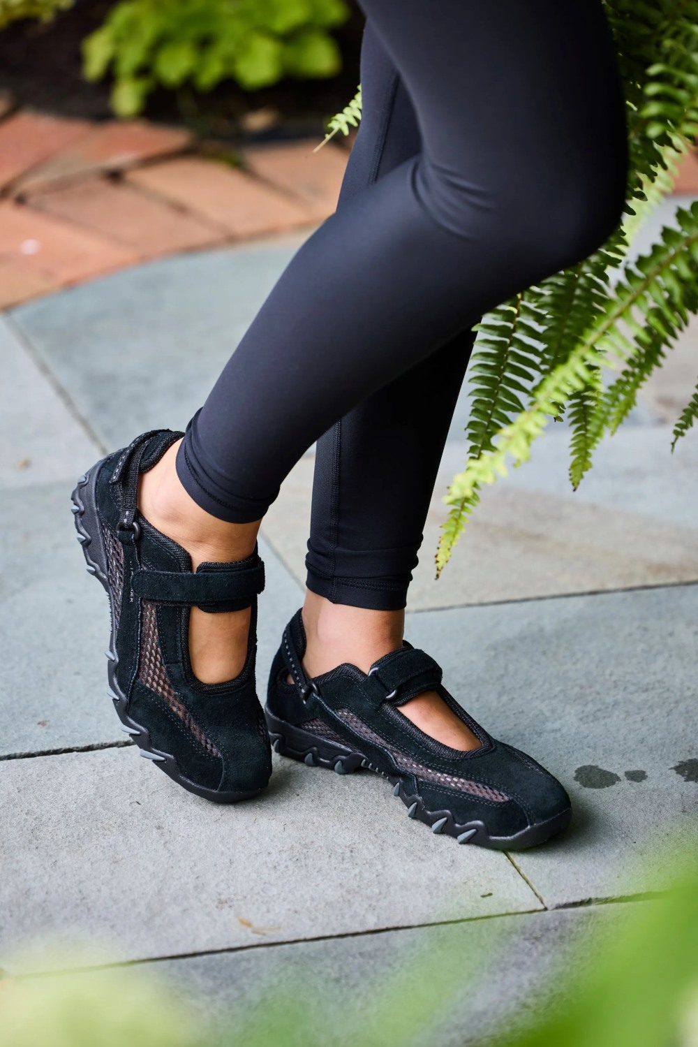 Mephisto Allrounder Niro Solid - Black Mesh