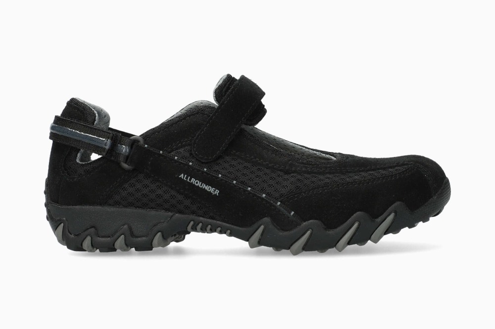 Mephisto Allrounder Niro Solid - Black Suede
