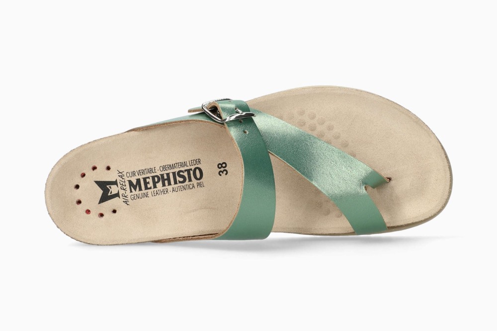 Mephisto Helen Metallics - Green Vega