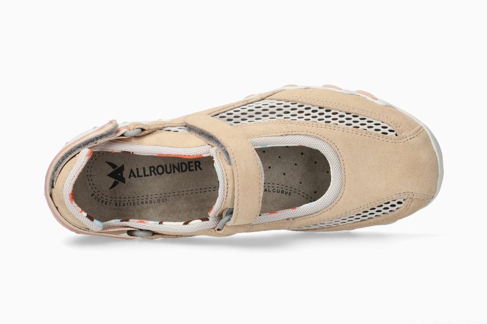 Mephisto Allrounder Niro Solid - Sand Beige